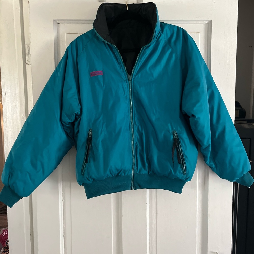 Vintage Reversible Columbia Puffer Coat